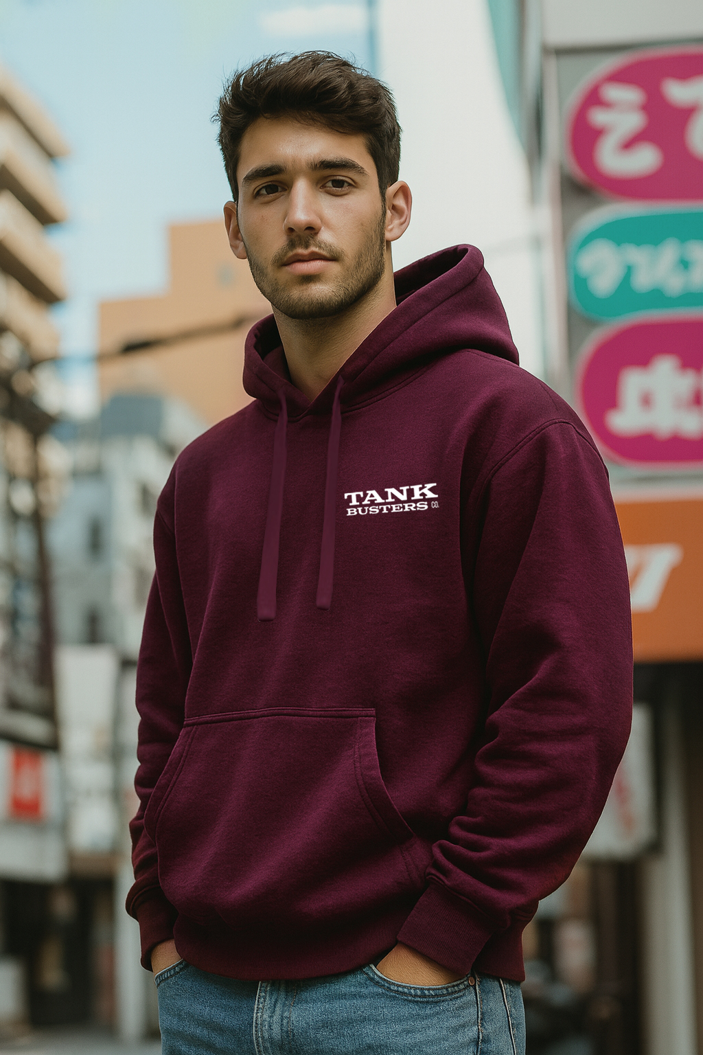 Bluza kaptur - Team TankBusters! - obrazek 2