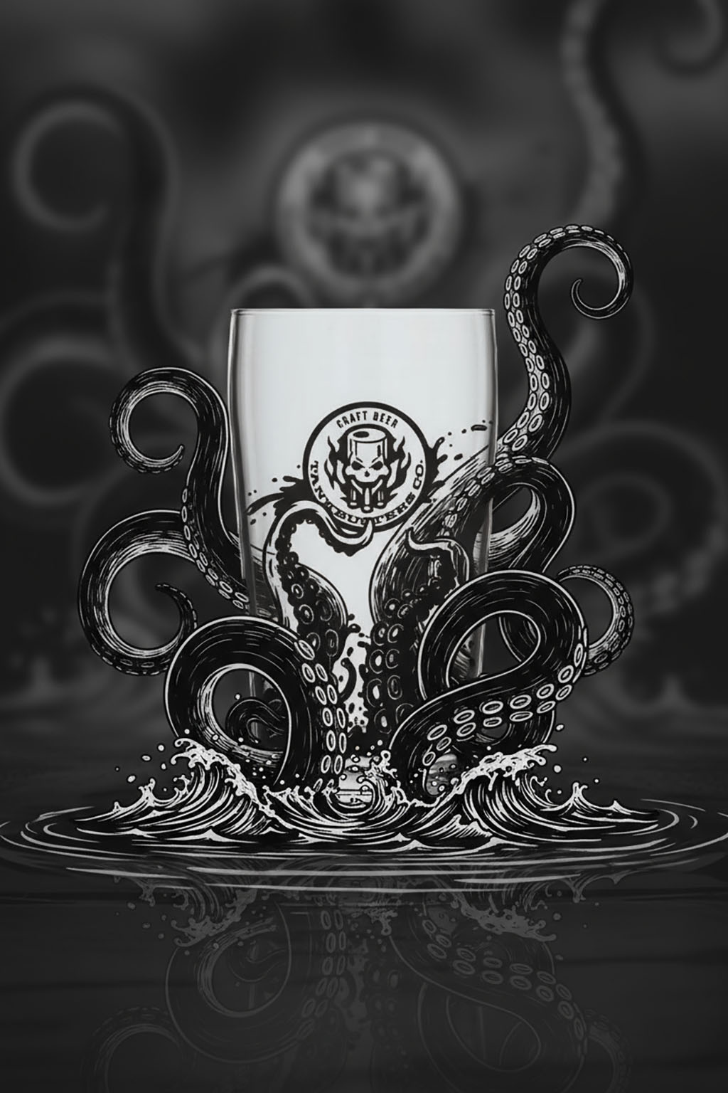 Szkło Tankbusters 500 ml – Kraken Edition