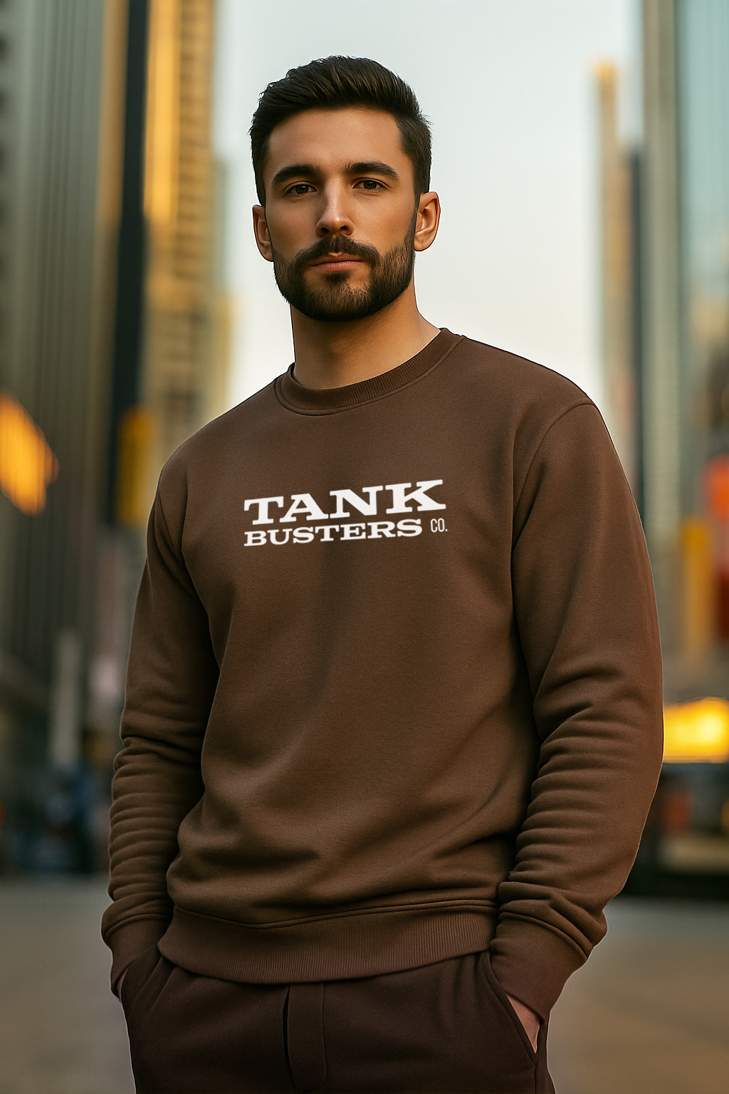 Sweatshirt - Team TankBusters! (Small Logo)
