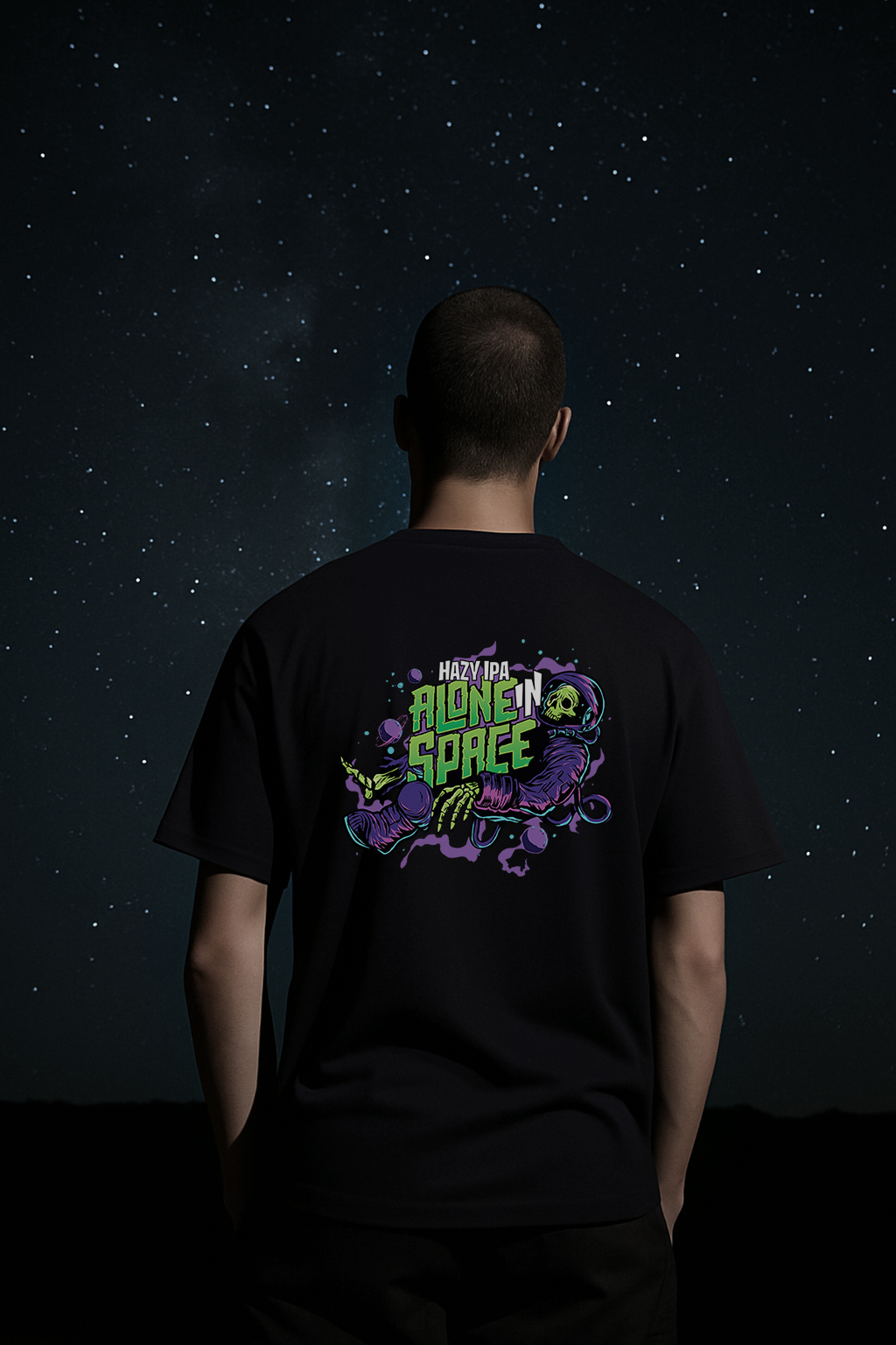 Alone in Space T-shirt