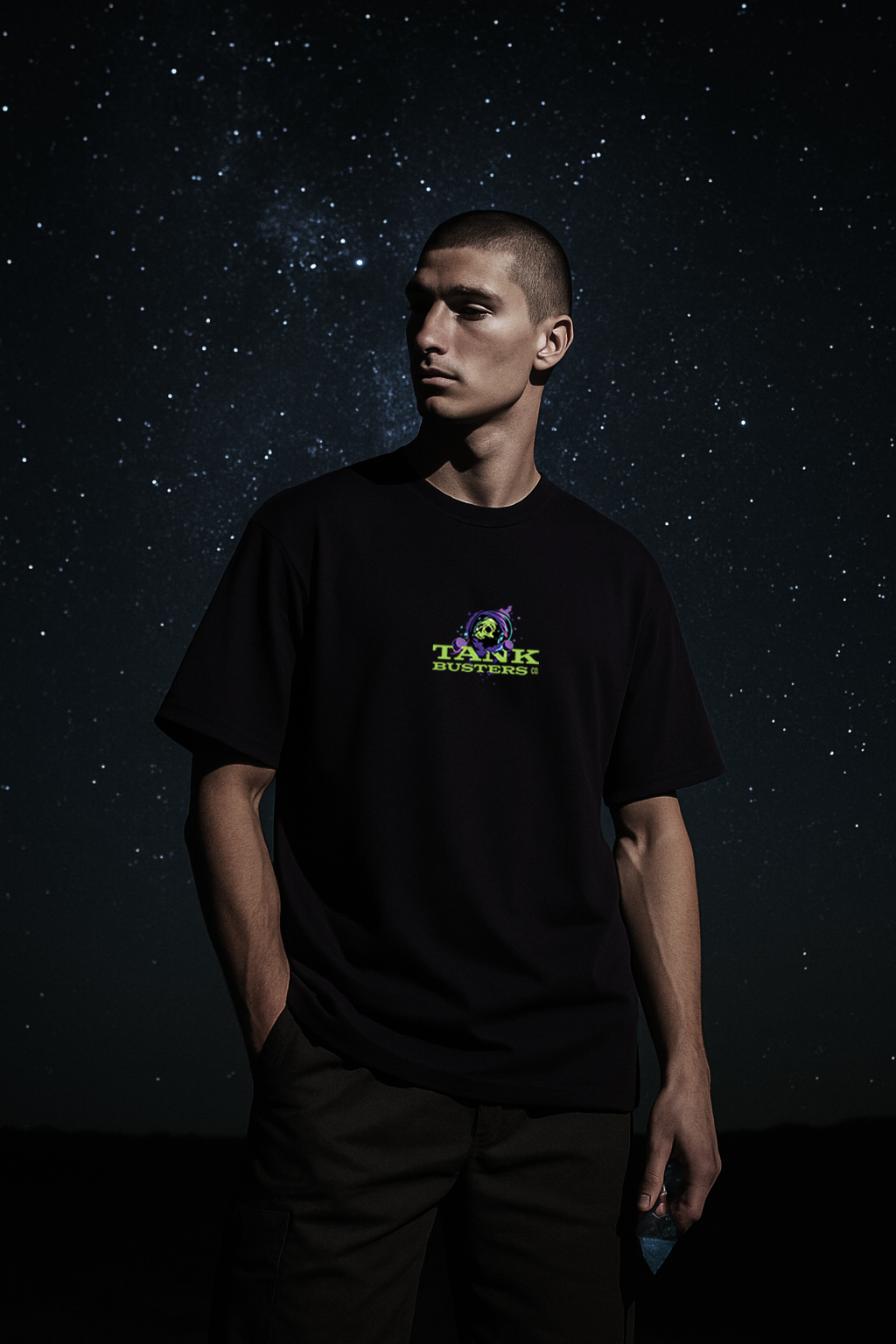 Alone in Space - T-shirt - obrazek 2