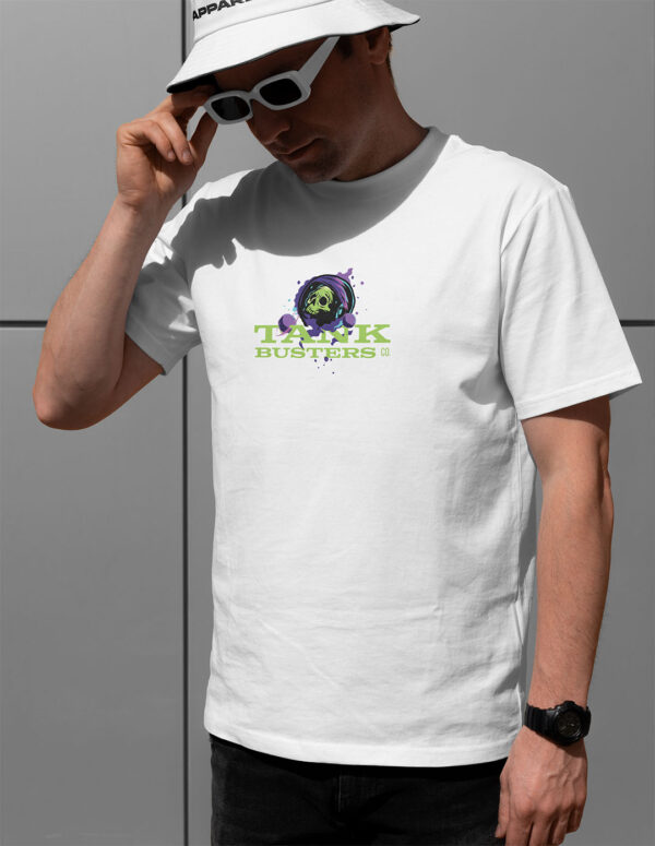 Alone in Space - Koszulka (White) - obrazek 3