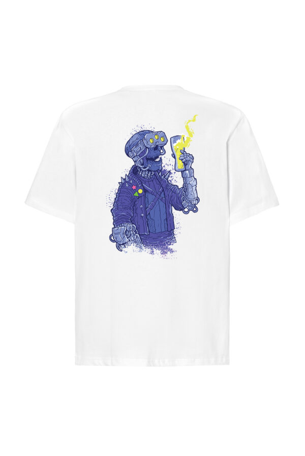 CyberTank - Koszulka (White) - obrazek 2