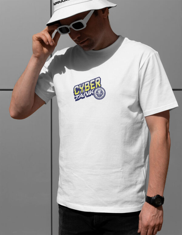 CyberTank - Koszulka (White) - obrazek 5